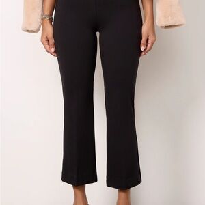 Spanx On the Go Petite Kick Flare Black Pant